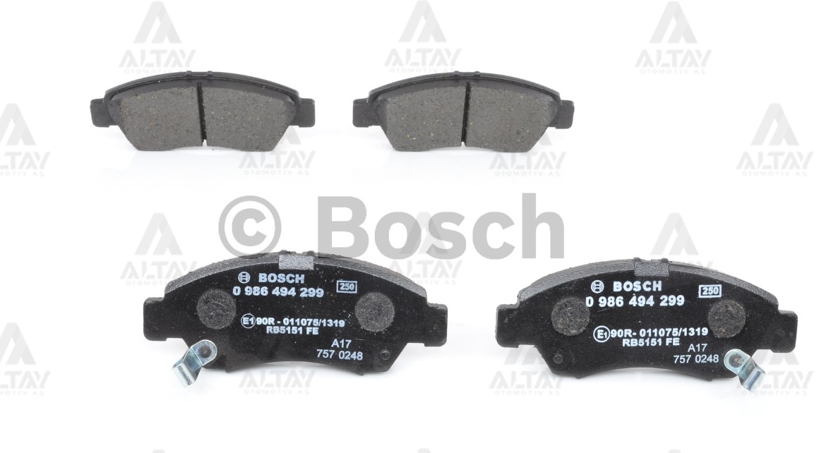Honda Jazz Ön Fren Balata OEM 06450SAAE50 Honda Jazz Ön Fren Balata OEM 06450SAAE50